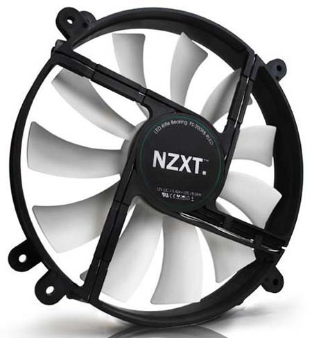Крупный вентилятор от NZXT - FS-200
